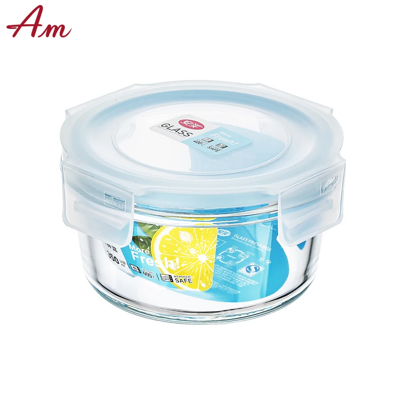 
Eco friendly wholesale 1000ml food storage glass jars with lids 