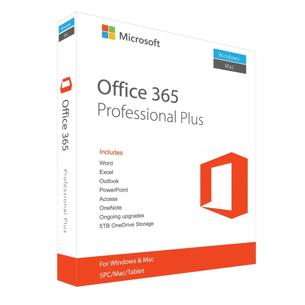 Microsoft Office 365 Professional Plus для 5