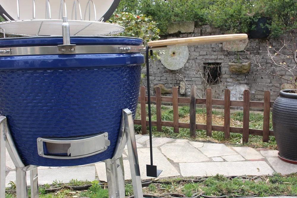 Удача портативный небольшой Копчёный уголь древесный на открытом воздухе чайник тележка угольный гриль для барбекю