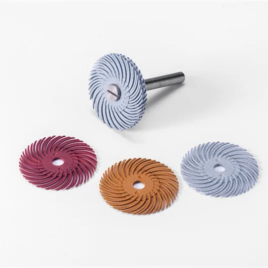 PEX 1.5mm Wholesale Jewelry Polishing Abrasives Tools Grinding Wheels Radial Bristle Discs