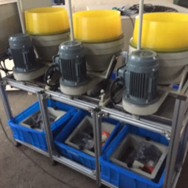 Lm Turbo Disc Finishing Polishing Centrifugal Tumbler Italy Spain Manufacturer centrifugal disc finishing system