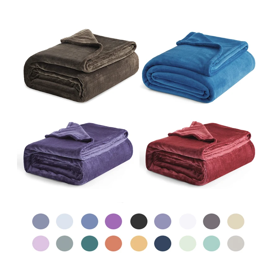 Пользовательские одеяло логотип нескатывающаяся верхняя одежда прямоугольный frazada одеяло 1ply Одеяла постельное мягкий фланелевый флисовый однослойный одеяло