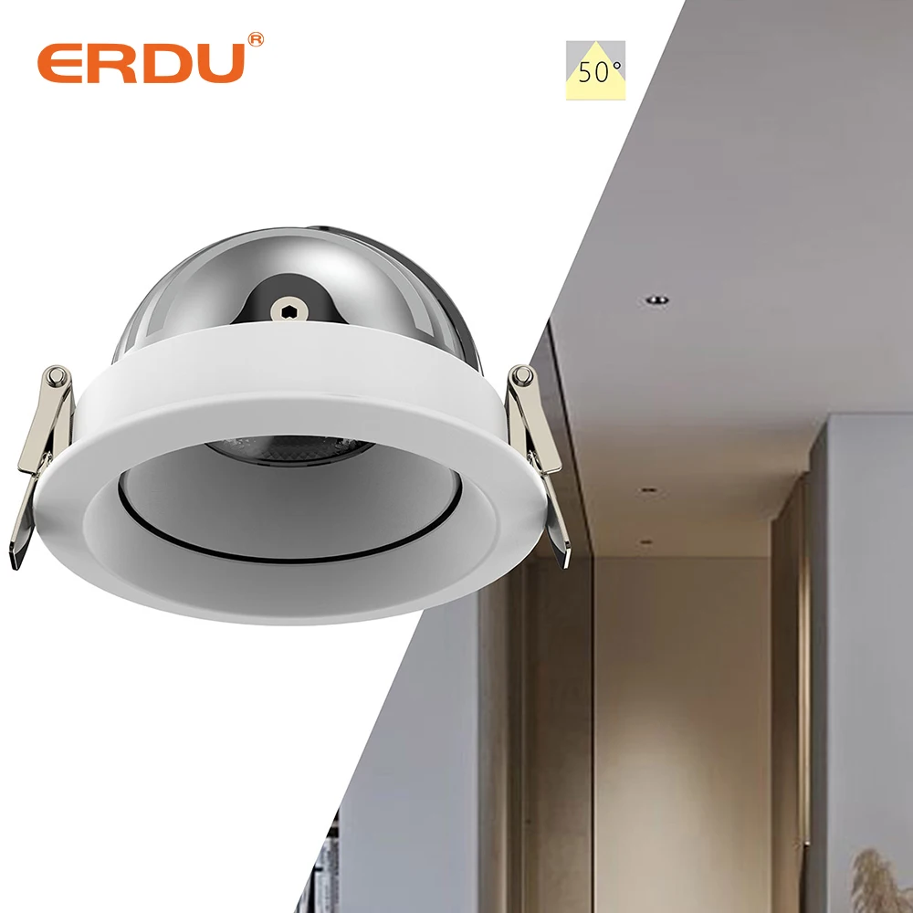 ERDU Led Embedded Downlight Spot Light 10w Wall Washer Modern Led Downlight