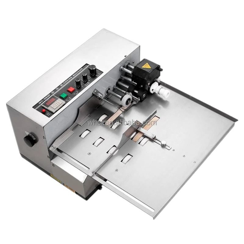 380F Stainless Steel Solid Ink Roller Coder Printer Box Bag Date Printing Coding Machine
