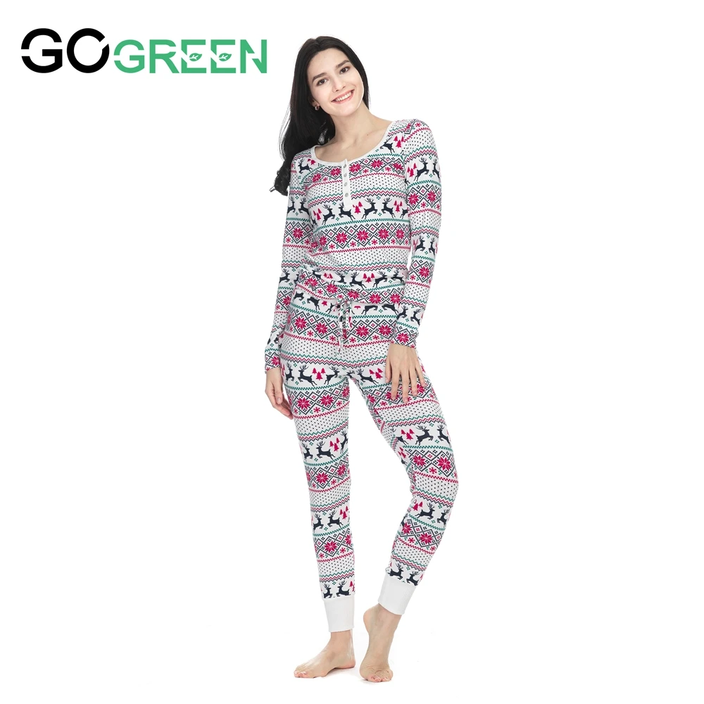 Thin And Light Printed Long Sleeve Home Wear Fleece Pajamas Set