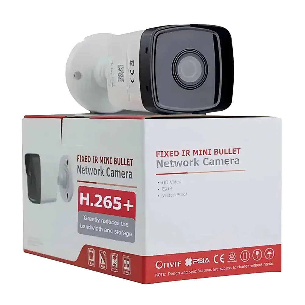 DS-2CD1083G2-LIU оригинальный HIK экономичный 8 МП фиксированный умный Гибридный свет IP67 водонепроницаемый пуля сетевая камера