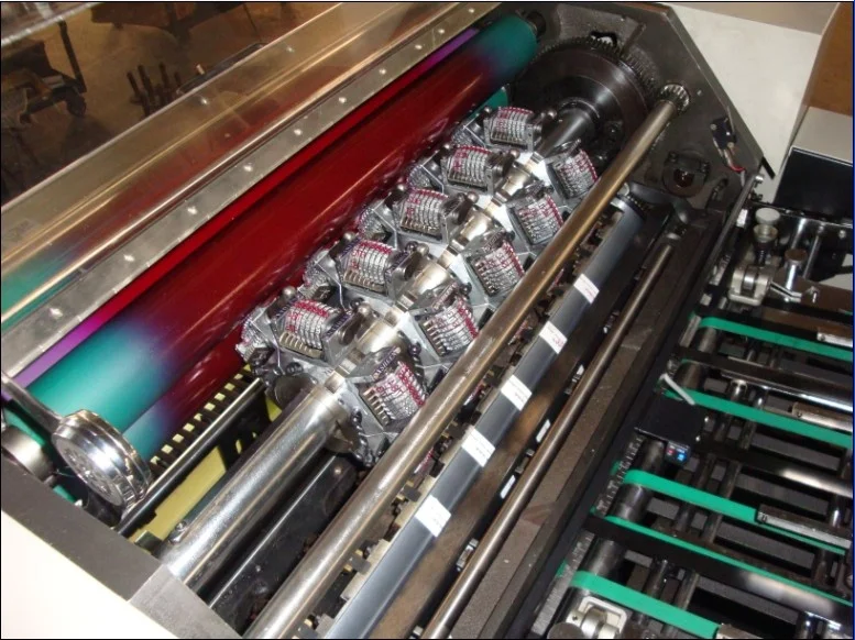 1678 numbering machines perforation