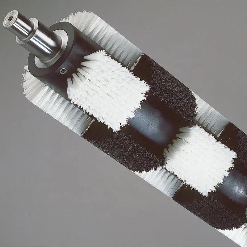 Custom Various Cleaning and Polishing Split Semicircle Cylinder Roller Brush for Easy to Assemble