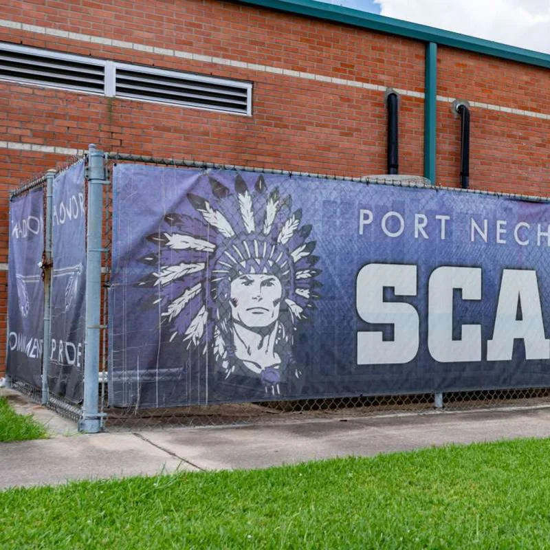 Custom Outdoor Advertising Printed Construction Site Fence Wrap Promotion Usage Wall Hanging Flex Banner PVC Vinyl Mesh Banner