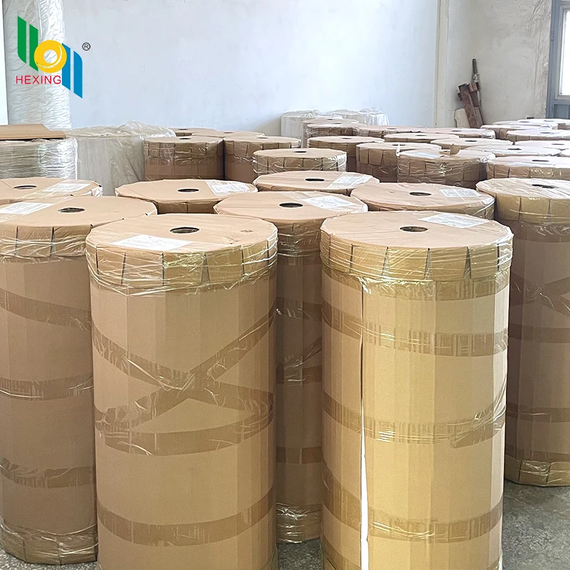 adhesive raw materials brown opp plastic transparent bopp tape jumbo roll
