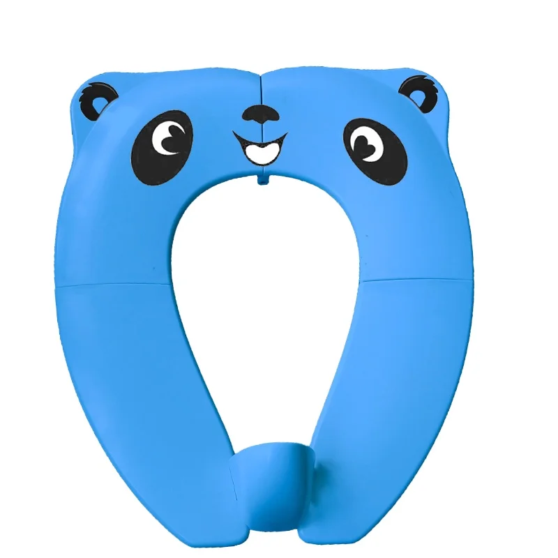 New Folding Potty Toilet Training Seat Cover Child Safety Plastic Toilet Seat Cover
