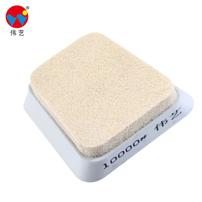 Super shine Frankfurt marble/stone grinding pad for big stone/marble sheet polishing and grinding