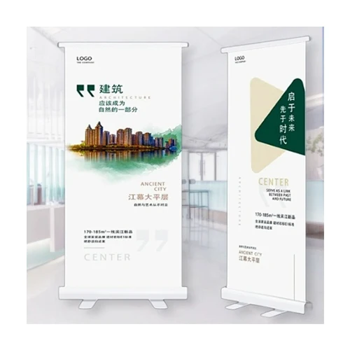 Wholesale Promotional Custom Retractable Roll up Banner Poster Aluminium Pull up Banner roll up stand