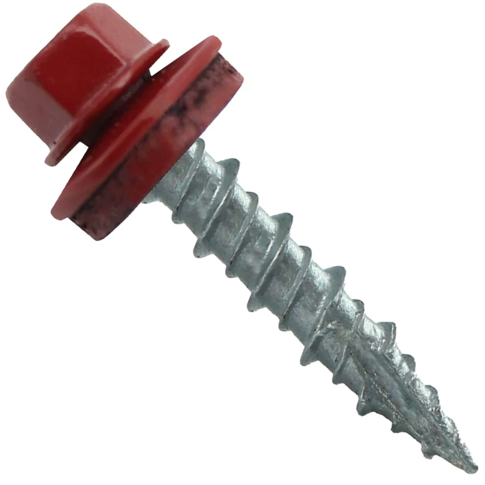 Roofing Screw Nail With EPM Washer 14-10 x 65mm 38mm parafuso Fasteners 12 Inch Flat Self Tapping Roofing bolts Screws supplier