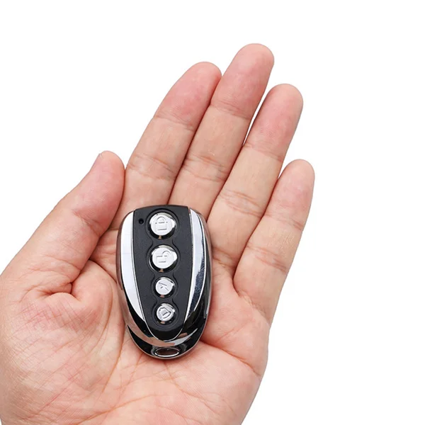 433.92mhz 4 buttons learning code ev1527 auto gate remote control