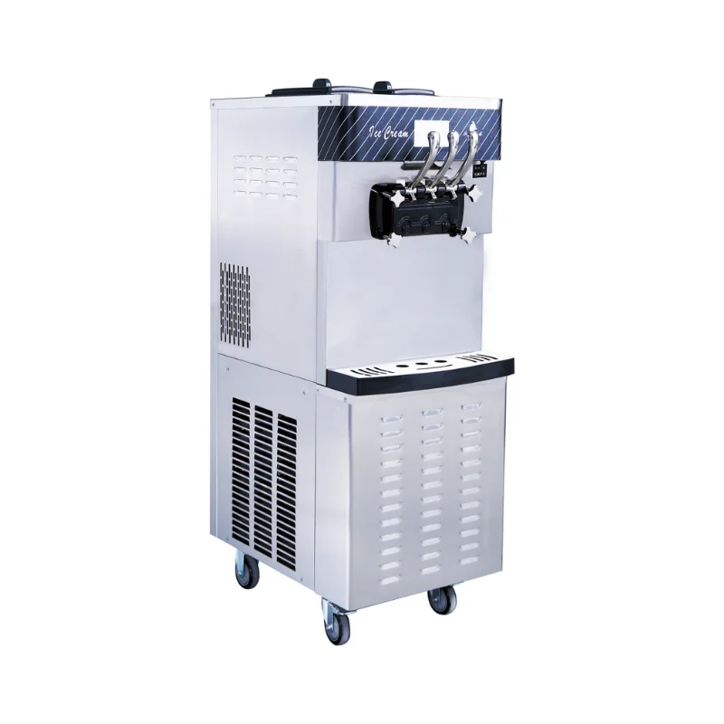 Гарантированное качество полностью из нержавеющей стали низкий уровень шума машина для производства мягкого мороженого