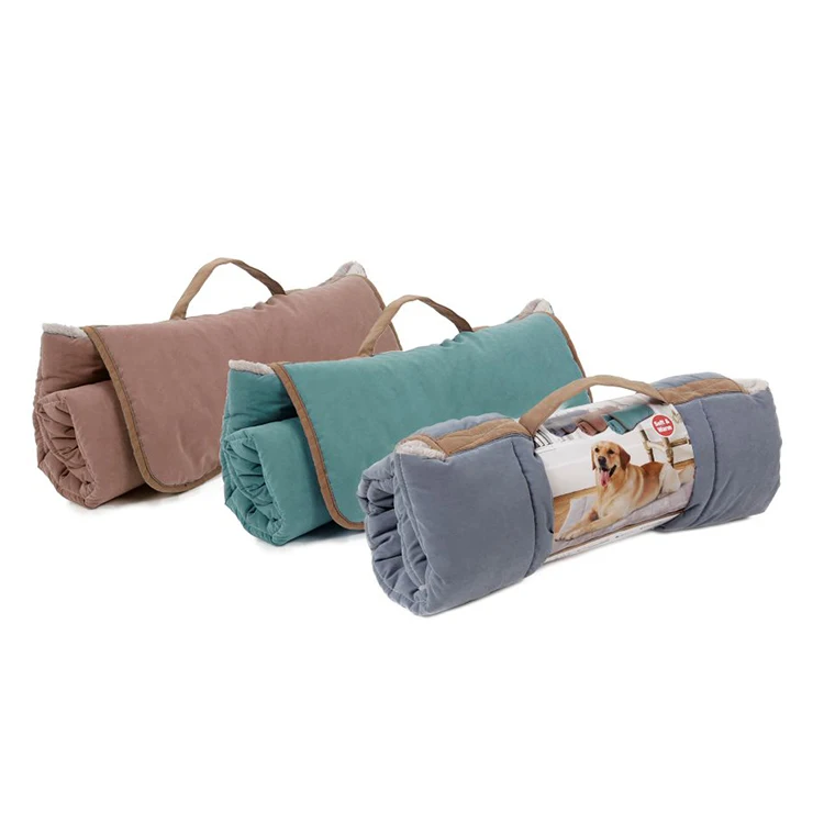 Foldable Traveling Pet Beds Mat For Outdoor Portable Pet Travel Mat
