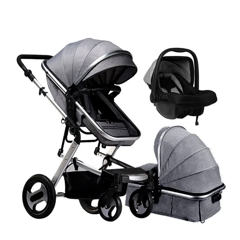 Buy Easy Control 3 In 1 Stroller Baby, Wholesale Four-Wheel 3 In 1 Baby Buggy/