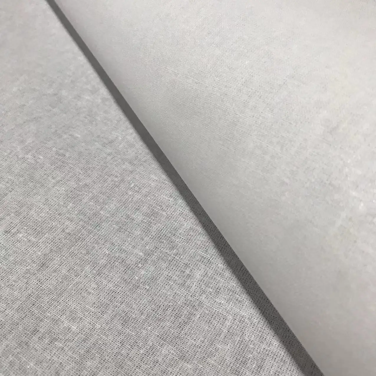 PCC Hot selling 100% Cotton C2050 Shirt interlining fusible interlining for collar, cuff & Planckets interlining fabric