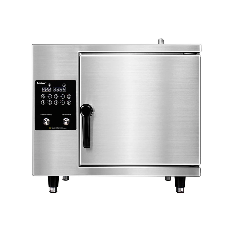 Electric Stainless Steel 4 Tier Steamer Bum Dim Sum Fish Rice Multi Function Induction Steamer