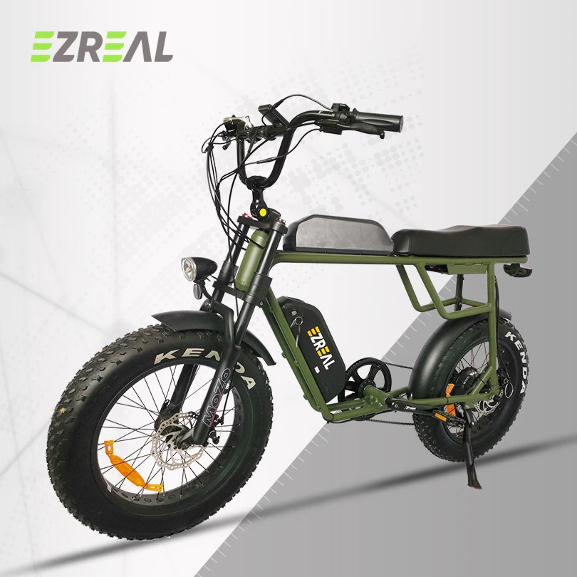 
EZREAL High power electric bike mountain electric bicycle e bike fat bike elettrica with cheap price 