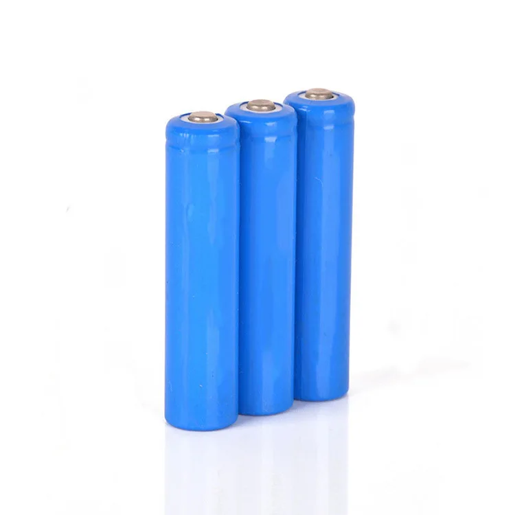 10440 AAA Size 3.7V 350mAH Rechargeable Lithium ion Battery Cells