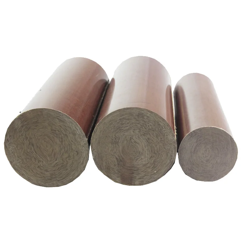 Chinese Factory Tufnol Rod Cotton Cloth 10mm Phenolic Resin Rods For Sale