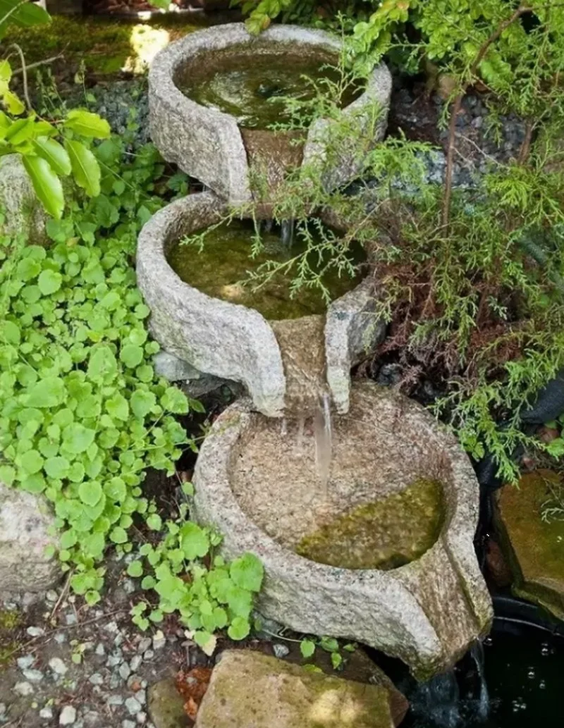 Outdoor Factory Sale Granite Landscaping Stone for Garden Fountain Decor