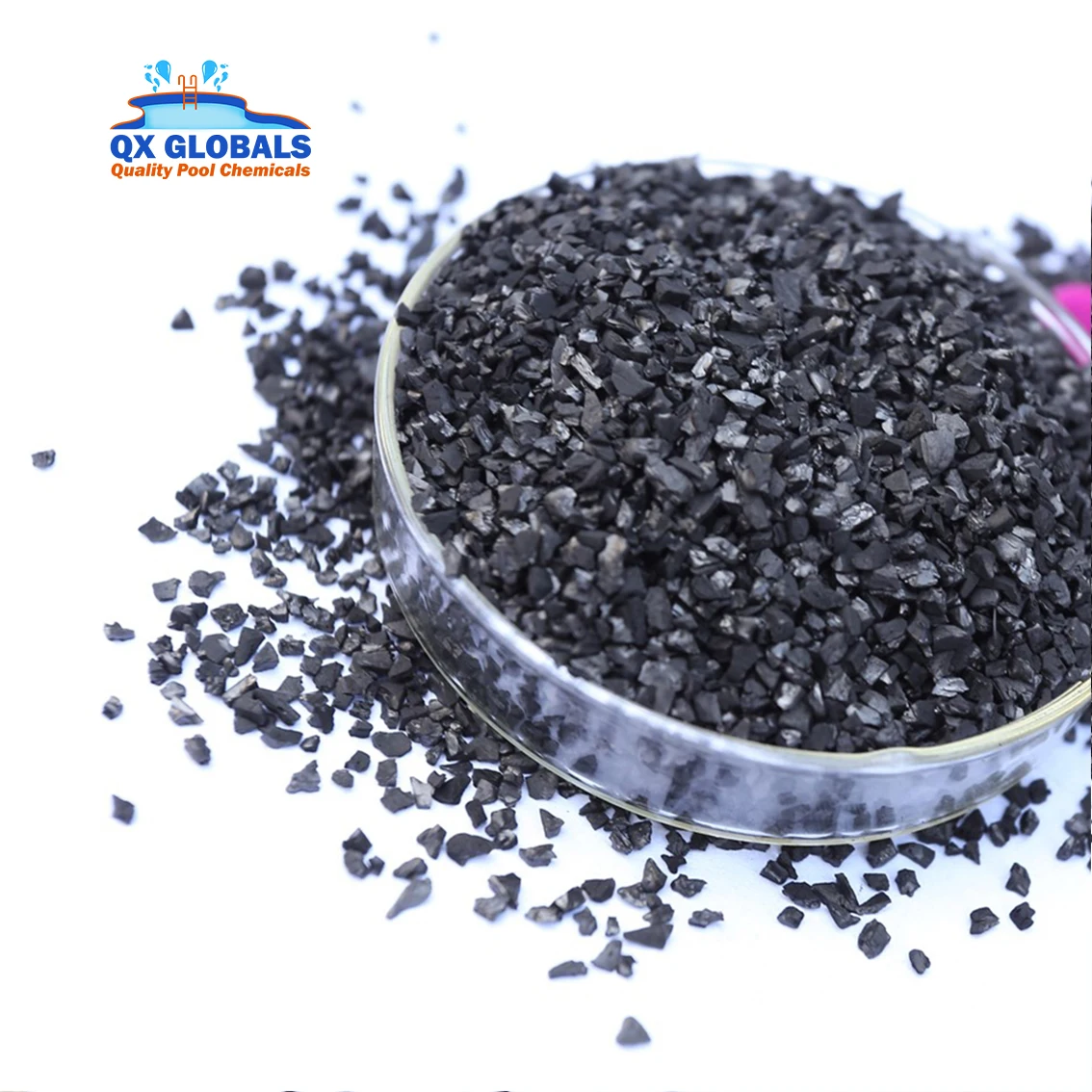 Coconut shell activated carbon 25kg 1050 iodine 8-12 mesh coconut shell granular carbon active gold