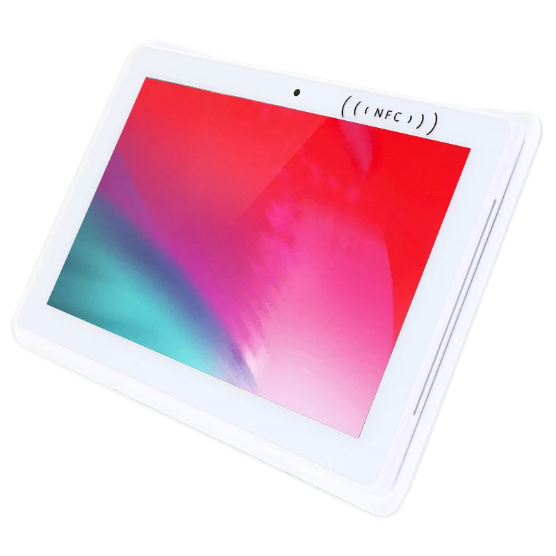 Meeting Room Booking system 10  inch RK3288 2GB+16GB Android AIO POE table with LED light bar