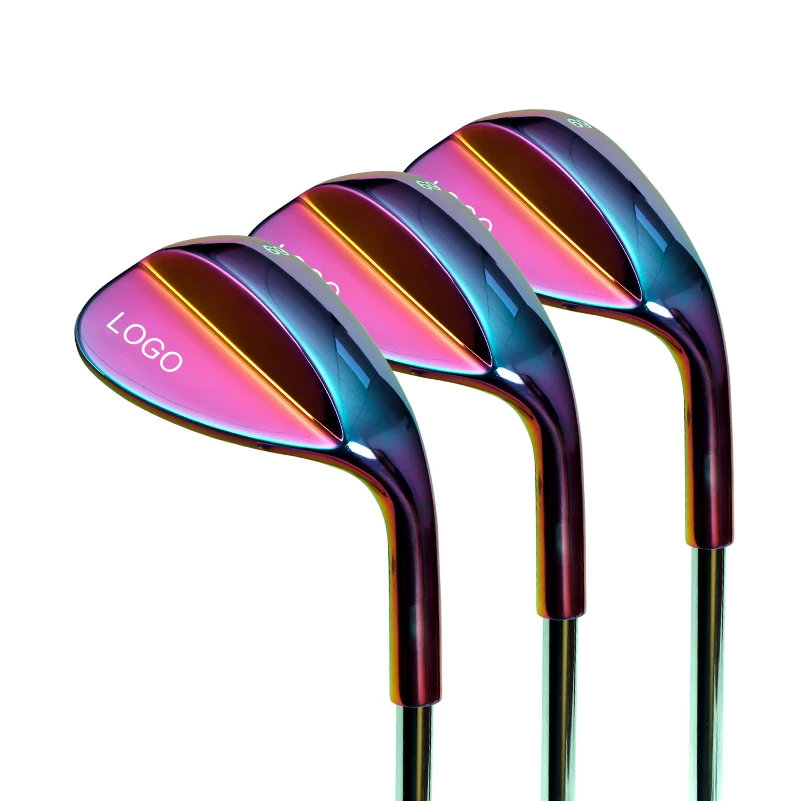GAMEN Golf Wedge 50 52 54 58 60 Degree Right Handed Rainbow Color Golf Wedge Set