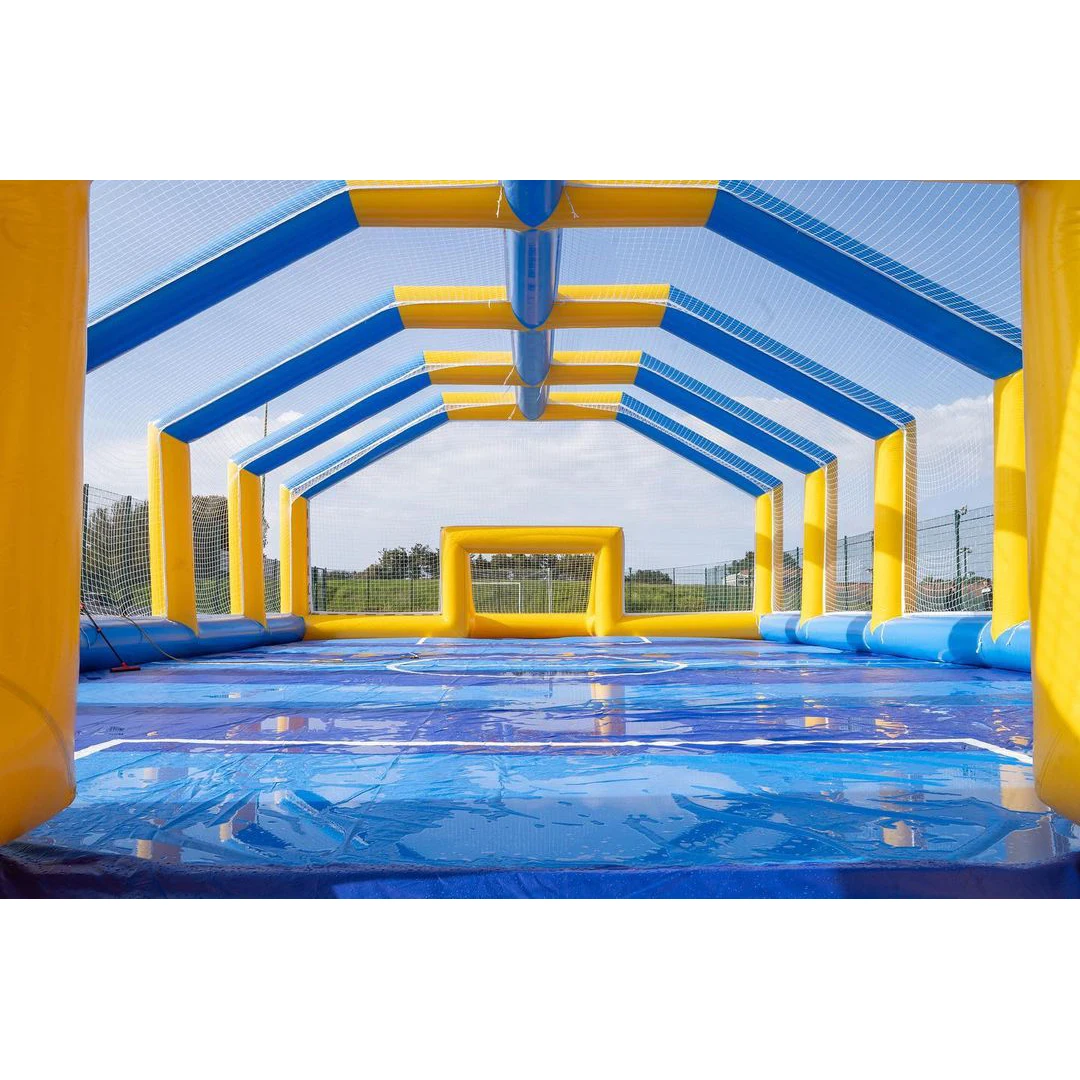 Inflatable soccer structure tennis sports stadium pitch Field Inflatable Football Inflatable Football Arena Court