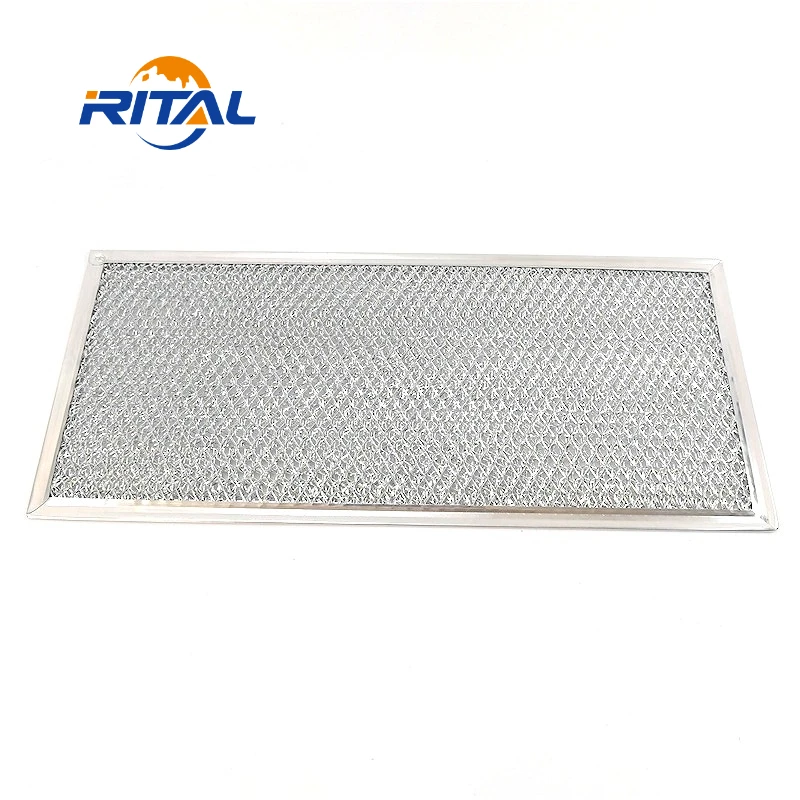 Кухонный фильтр выхлопной бленды Сменный из алюминиевой фольги для микроволновой