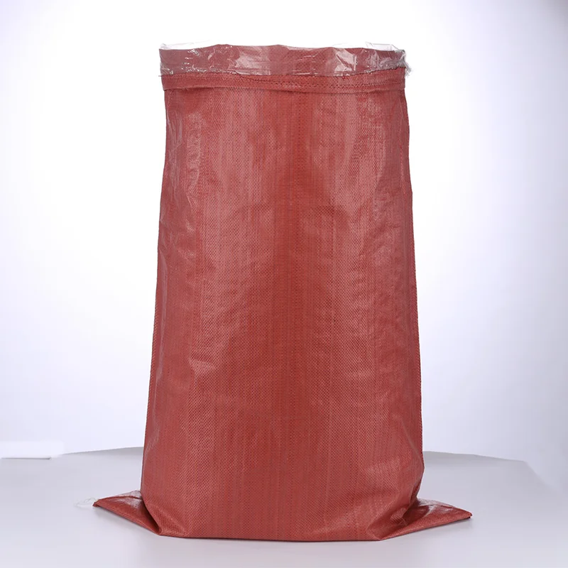 Factory Wholesale Moisture-Proof 50kg PP Woven Bags for Rice Harvesting Machine Security Used Sacks