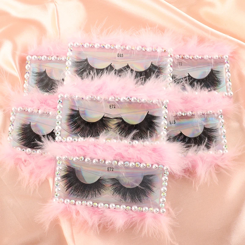 Lashes3d оптовый поставщик 25 мм коробка для упаковки ресниц из меха норки фирменная торговая