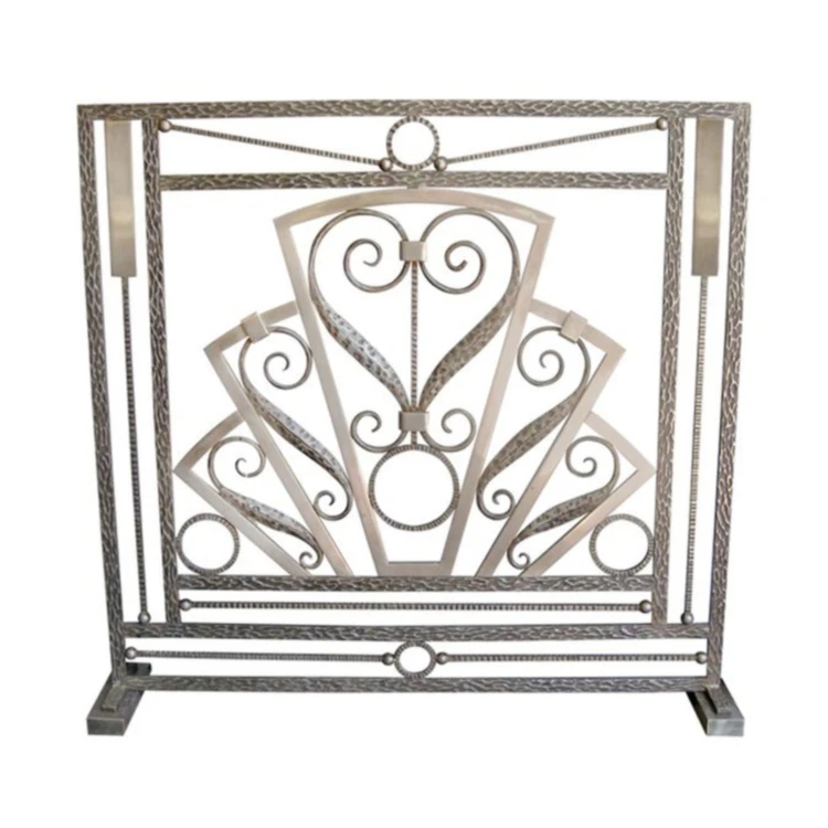 Manufacturer Iron Fence/Gate Newest Design Wrought Iron Fence Office Iron Mesh Fence