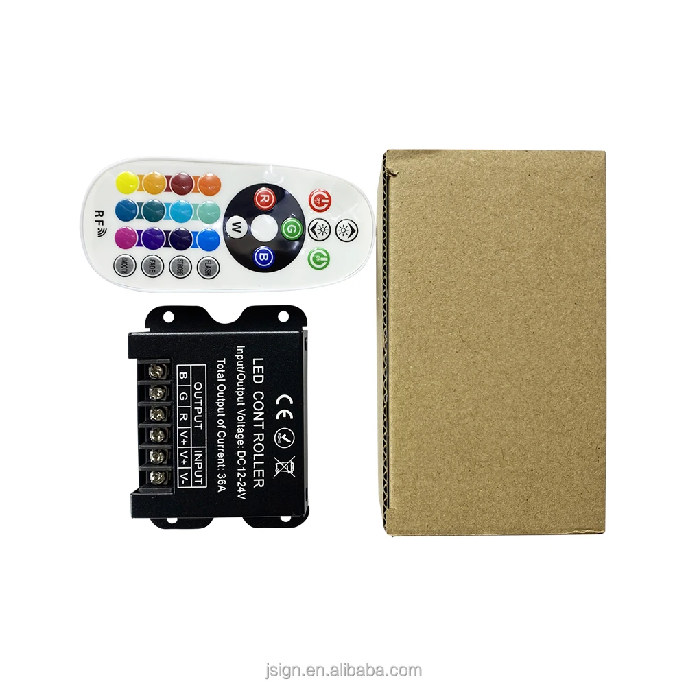 12-24V led neon sign accessary rgb controller rgb remote controller rgb led controller