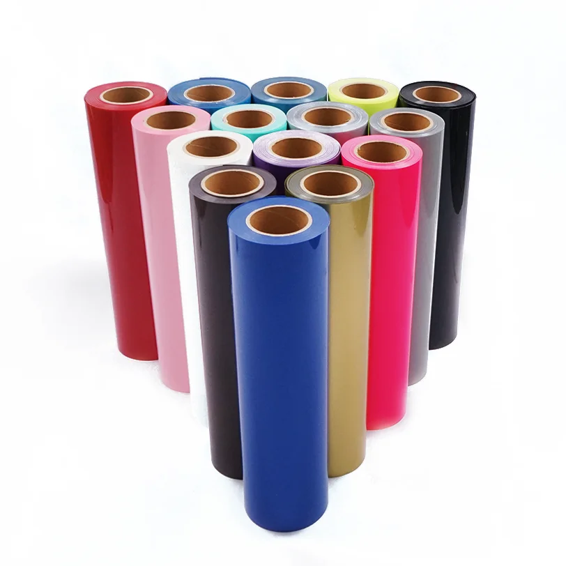 T-Shirt Logo Print Textil Vinil Flex Vinyl Heat Transfers For Clothes