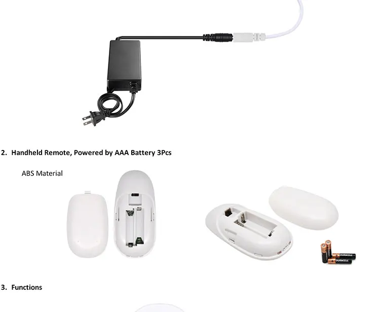 Modern RGB Floor Lamp Controller DC5-24V Corner Stand Light app wireless rf remote music LED Controller for Corner Floor Lamp