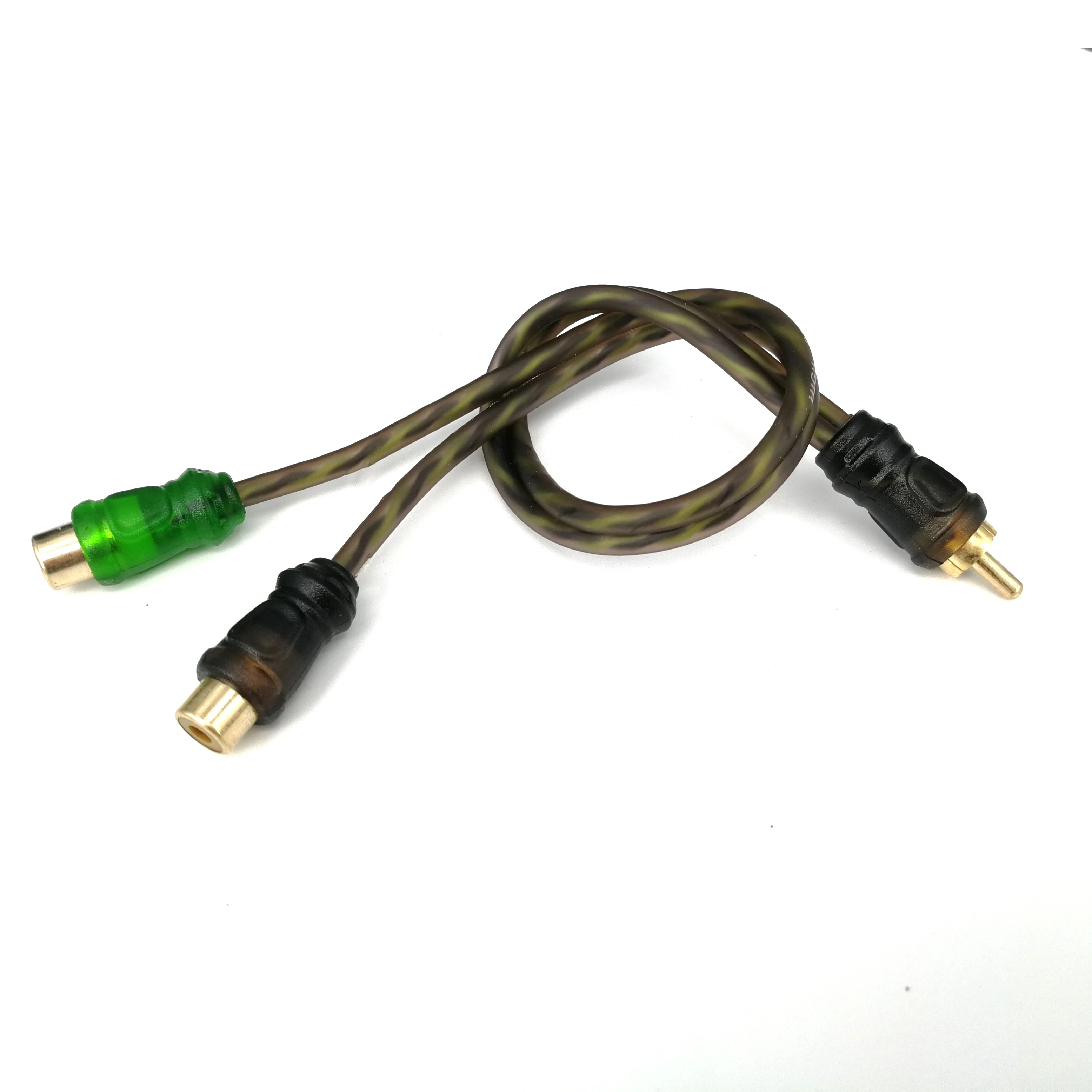 Кабель RCA для аудиоадаптера штекер-гнездо Позолоченный разъем