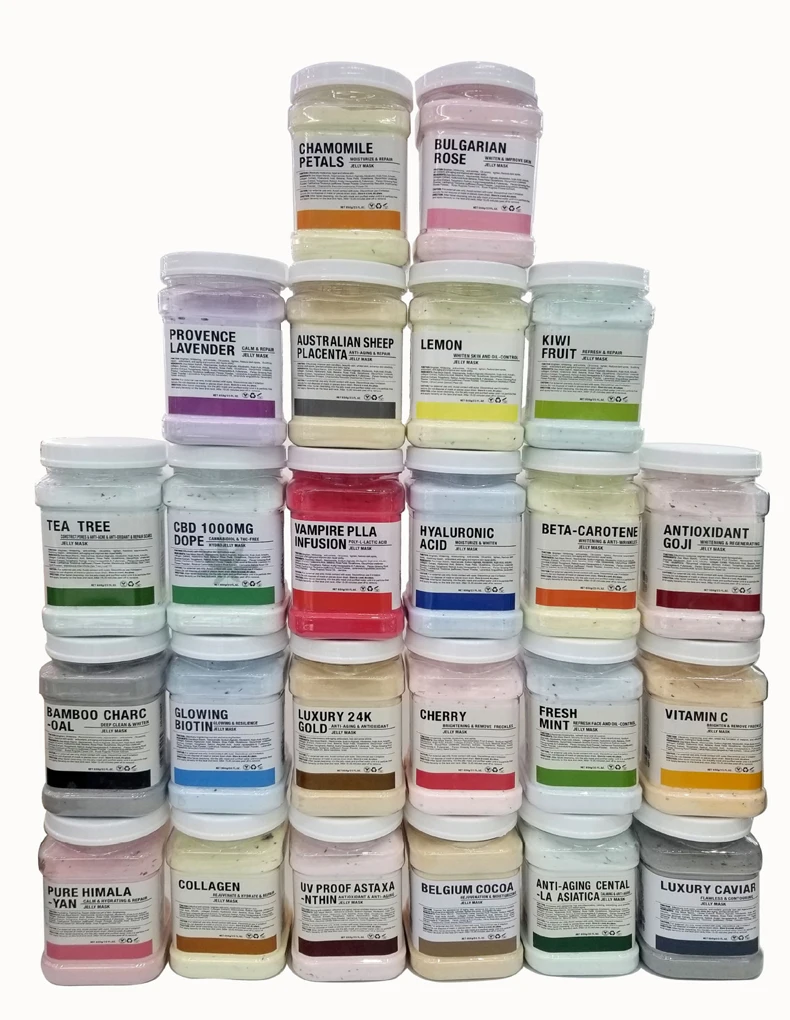 Private Label Best Jelly SPA Beauty Face Hydrojelly Powder Korean Skin Care Products Peel Off Facemask Hydro Jelly Mask