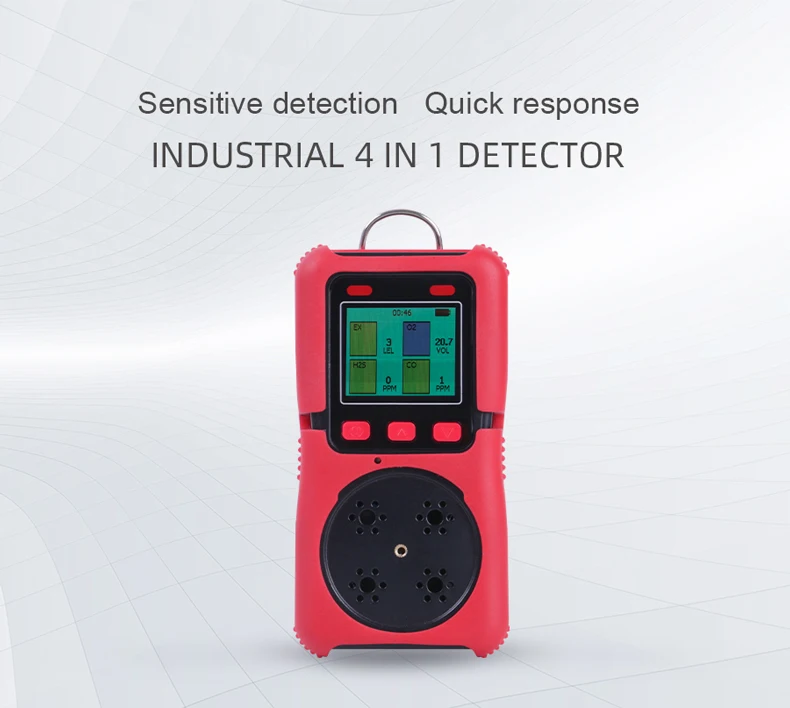 Портативный сероводород H2S газоанализатор концентратор кислорода Анализатор одиночный H2S детектор газа