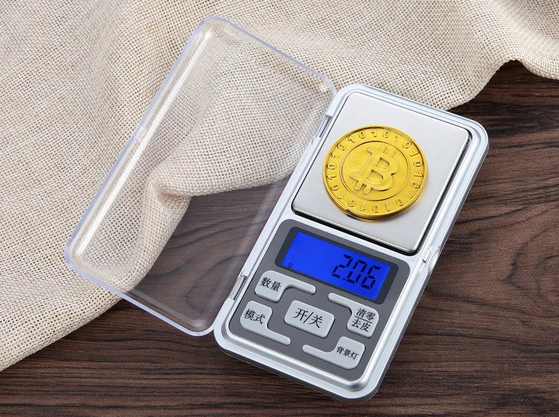 High Precision Digital Jewelry Gold Balance Weight Gram LCD Pocket Weighting Electronic Scales
