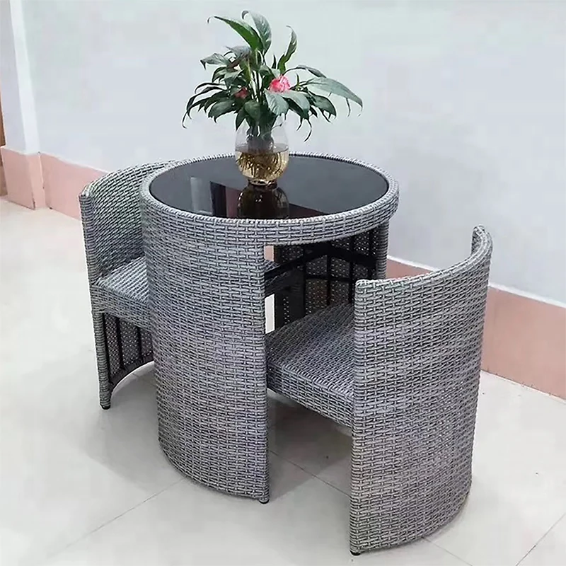 Modern outdoor rattan furniture outdoor patio furniture sets wicker bistro wicker patio set