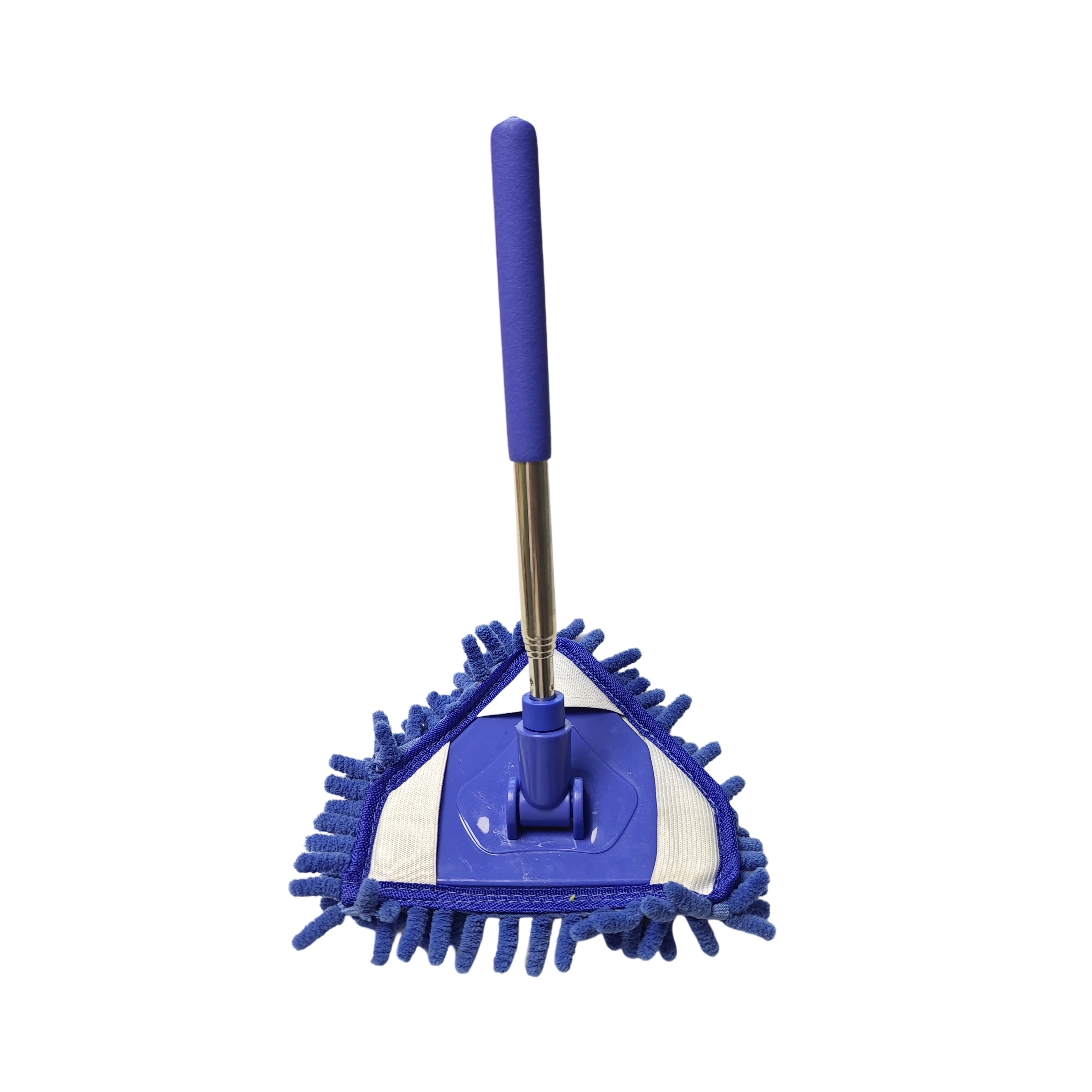 Telescopic Handle Ultrafine Fiber Triangular Mop for Cleaning Ceiling Glass Windows