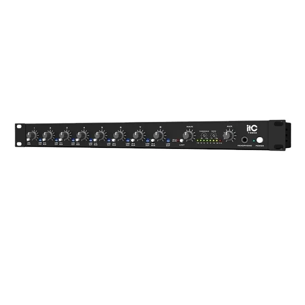 ITC T-8S02 8 переключаемый Mic/линейный вход 2 выход Микрофонный