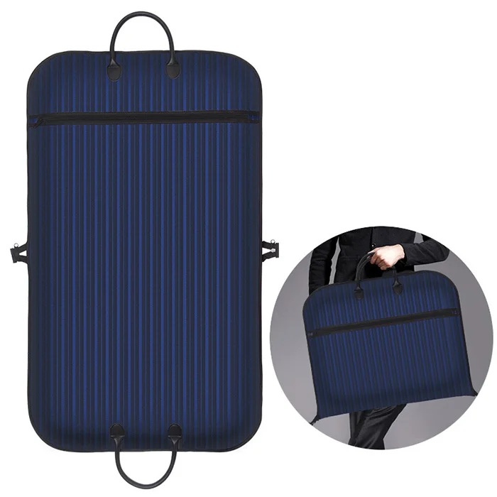 Wholesale travel clothes cover custom folding garment suit bag