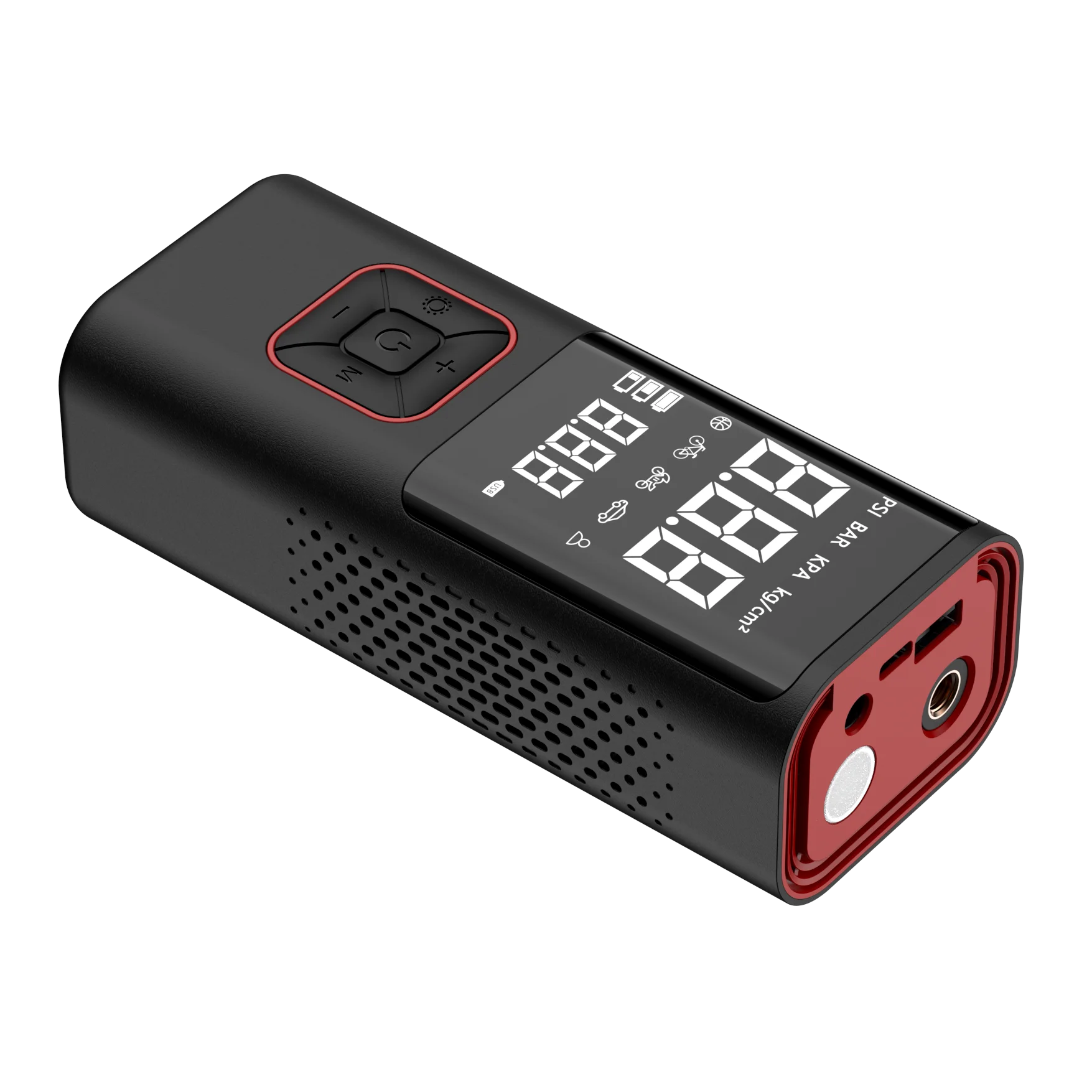 Rechargeable  Newest Air Compressor Tire Inflator 150PSI for Car Bike Ball 12V Abarth Car Motorcycle Scooter Bicycle Bike Tire