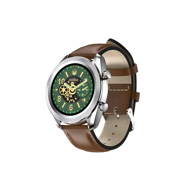 2021 New Product Mens Wrist Smart Watch Black Smart Watch With 2 Buttons