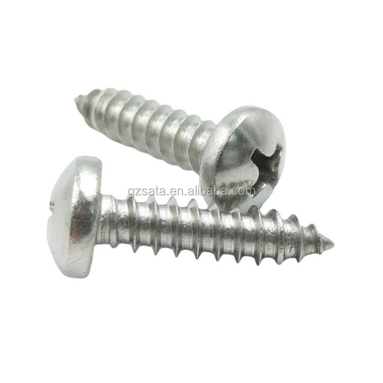 Customized Phillips Pan Head Self Tapping Screws for Sheet Metal